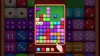 Dice Merge-Blocks puzzle