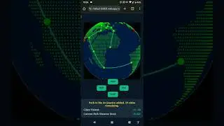 Global Pathfinder Gameplay #HTMLGame #TSPSolver #GlobalPathfinding #MinimalistGame
