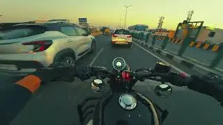 Highway POV Ride | Royal Enfield Meteor 350 with Stock Exhaust | Tea by the Roadside 🛣️