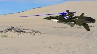 jousting on a Banshee. (S1 Ep 47)