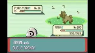 POKEMON EMERALD | ARON | BUCLE ARENA | SAND TOMB