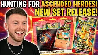 ASCENDED HEROES IS HERE! 😱 Huge DAY 1 Pulls & Opening! 🔥