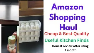 Amazon Shopping Haul | Affordable & Best Quality Products in Tamil | Useful Kitchen finds | Review