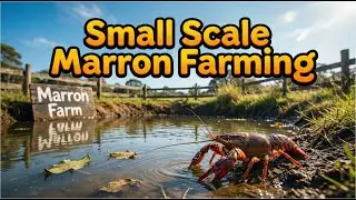 Small Scale Marron Farming: Raise Australia&rsquo;s Premium Crayfish for Profit & Sustainability!