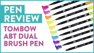 Tombow ABT Dual Brush Pens | Pen Review