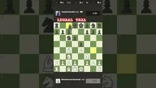 checkmate in 8 moves/Legal trap #checkmate #chess #hikaru #challenge #legal #trap