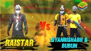 Raistar Next Level Game Play || 1 vs 2 In Costom Room || Gyan Gaming