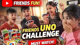 Last UNO card ne sabko shock kar diya 😲”#vlog #sovravjoshi #vlog 