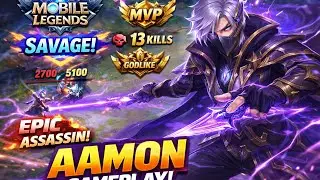 AAMON SAVAGE FULL GAMEPLAY MOBILE LEGENDS 