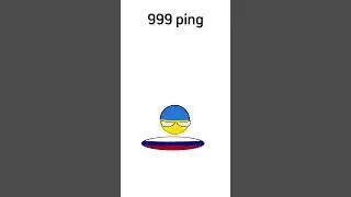 50 ping - 999 ping belike:  #countryballs #russia #shorts #usa #ukraine