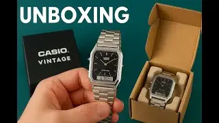 Распаковка и первые впечатления от Casio Vintage AQ-230A I Swiss Time House
