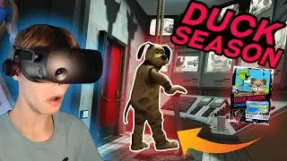 EVERY ENDING in Duck Season VR COMPLETED?!..