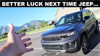 5 вещей, которые мне не нравятся в Jeep Grand Cherokee 4XE 2022 года!