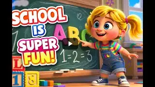 School Is Super Fun  Kids Learning Song