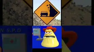 Pizza Tower Screaming Meme (Cursed Road-Signs)