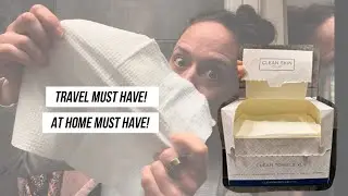 Clean Skincare Club Disposable Washcloths | Absolute MUST HAVE for travel