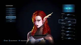 TERA - PS4 # Создаю персоонажа