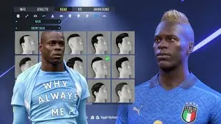 FIFA 23 How to make Mario Balotelli Pro Clubs Look alike