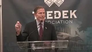 Connecticut Senator Richard Blumenthal - TZEDEK Association Conference