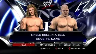 WWE SmackDown VS Raw 2010 PS3 - Эдж против Кейна - Ад в клетке [2K][mClassic]