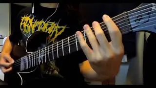 Analepsy--Doomsday Revealed guitar cover (With Tabs)(Solar A1.7ET/ Duncan Solar Pickups)