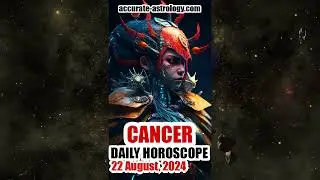 CANCER DAILY HOROSCOPE, August 22, 2024