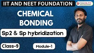 3 . Sp2 & Sp Hybridization | Chemical Bonding | 9 Class | Module-1 | EduHunt