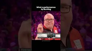 What a match by Bunting 🐐