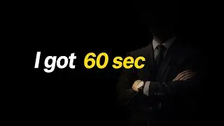 Give Me 60 Second And I'll Make You Powerful And Disciplined