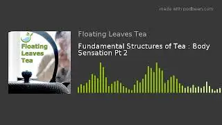 Fundamental Structures of Tea : Body Sensation Pt 2