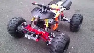 Lego Technic 9398 - Model C - Quad Bike - Motorized Power Functions