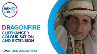Doctor Who Dragonfire Part One - Cliffhanger Colourisation and Extension