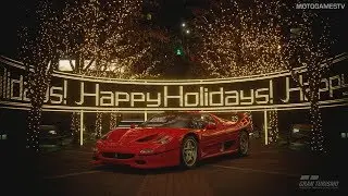 Christmas Songs in Gran Turismo Sport Menu (2018 Edition)