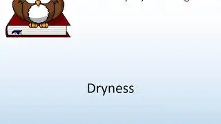 How to say Dryness in English? - Pronunciation Owl