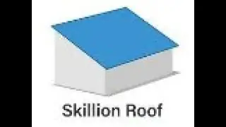 on the spot Live Task with sir Chuck 3D Roof Project(Skillion Roof)