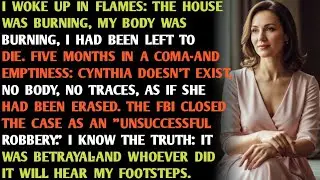 I WOKE UP IN FLAMES: THE HOUSE WAS BURNING, MY BODY WAS BURNING, I HAD BEEN LEFT TO DIE.FIVE MONTHS.