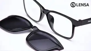 Unboxing rame ochelari de vedere unisex Polarizen CLIP-ON 2075 C1 &ndash; LENSA.RO