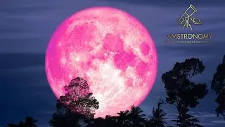 🔭 Pink Full Moon Rising 🔭 Sydney, NSW Australia 🔭 12/04/2025 (no commentary - just music)