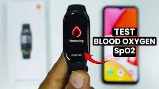How to Test Blood Oxygen SpO2 in Xiaomi Smart Band 10