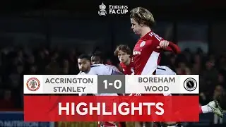 Leigh Spot Kick Sends Stanley Through | Accrington Stanley 1-0 Boreham Wood | Emirates FA Cup 22-23