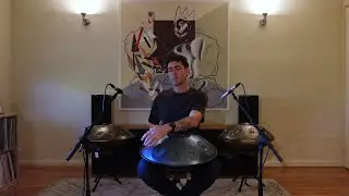 AS TEMAN Handpan NJ Star 10 Notes D Kurd | Classic piece ''New York Handpan'' performed by Sam Maher