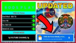 NEW Update 1945 Air Force Mod Menu v15.02 Latest On Android | 1945 Air Force Mod Apk 2025
