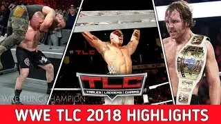 WWE TLC 2018 Full Highlights Results Match Card Winners Predictions ! 5 Possible Things