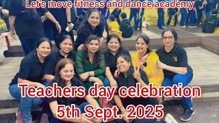 #teachersdaycelebration #happyteachersday2025 #letsmovefitness #gym #zumba #yoga #dance #fitness 