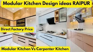 Modular Kitchen Design Raipur | HDHMR, Laminate, Acrylic Kitchen Price |Modular kitchen price Raipur