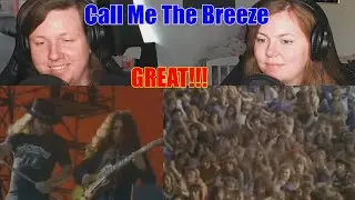 Couple First Reaction To - Lynyrd Skynyrd: Call Me The Breeze [Live]