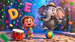 Spelling Street with Giraffe | Fun Alphabet Song for Kids | Playful Learning Adventure 🦒🔤