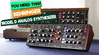 Обзор BEHRINGER MODEL D | Стоит ли этот легендарный аналоговый синтезатор-клон своих денег в 2026...