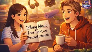 Learn English by Talking About Free Time & Personal Interests | Easy English Conversation Practice