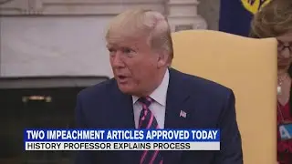Local professor discusses next steps in impeachment process